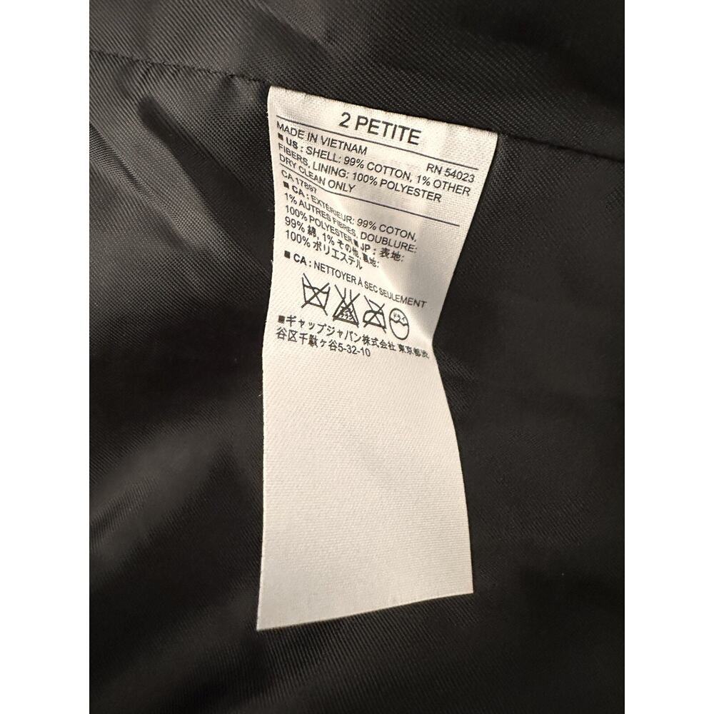 Banana Republic Boucle Raw Edge Academy Blazer Ruby Wine 2P Petite - Picture 6 of 9
